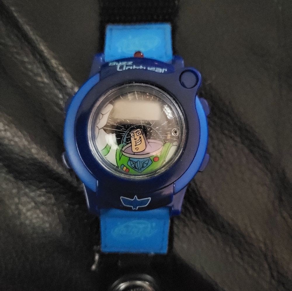 Vintage Buzz LightYear Wristwatch, Bug Glasses, Compass with Insect Pattern.
